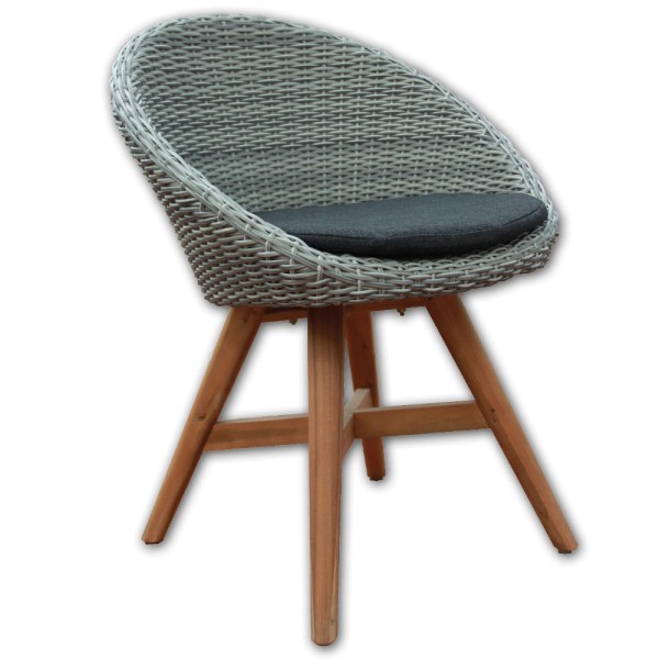 STRANDFLAIR® Retro-Sessel Java Polyrattan | © by gartenmoebel-fockenberg.de