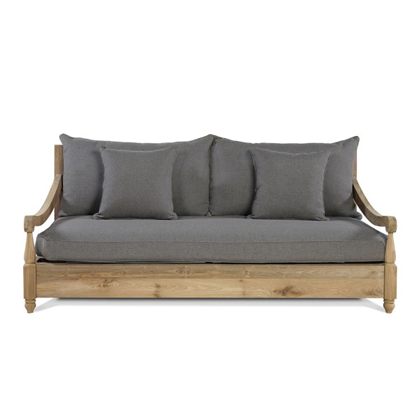 STRANDFLAIR® Sofa Lombok Teak | by gartenmoebel-fockenberg.de