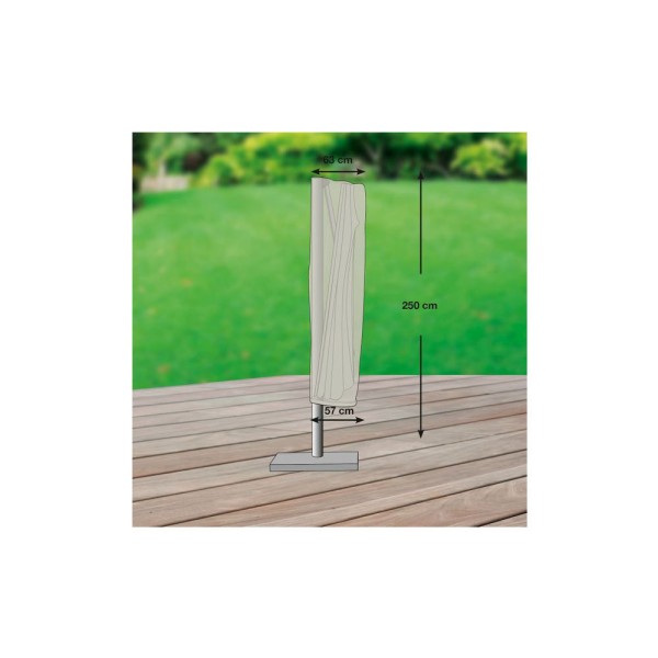 GWM Schutzhülle für Ampelschirm (gerade Form) 350-450cm - 4260270623866 | by gartenteiche-fockenberg.de