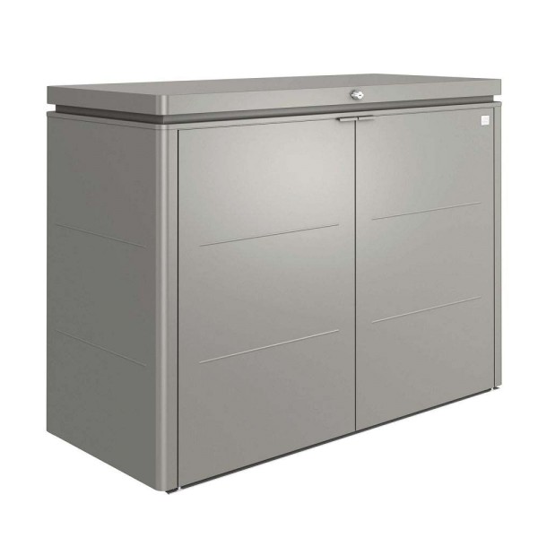 BIOHORT HighBoard 160 quarzgrau-metallic - 9003414700154 | by gartenmoebel-fockenberg.de