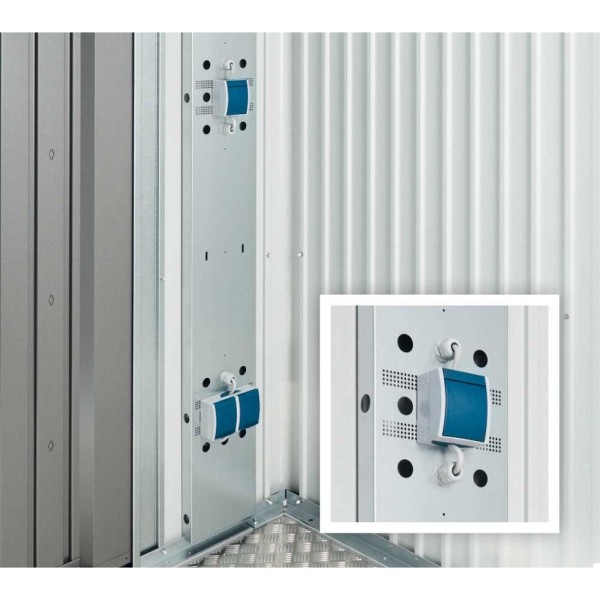 BIOHORT Elektro-Montagepaneel für MiniGarage - 9003414460331 | by gartenmoebel-fockenberg.de