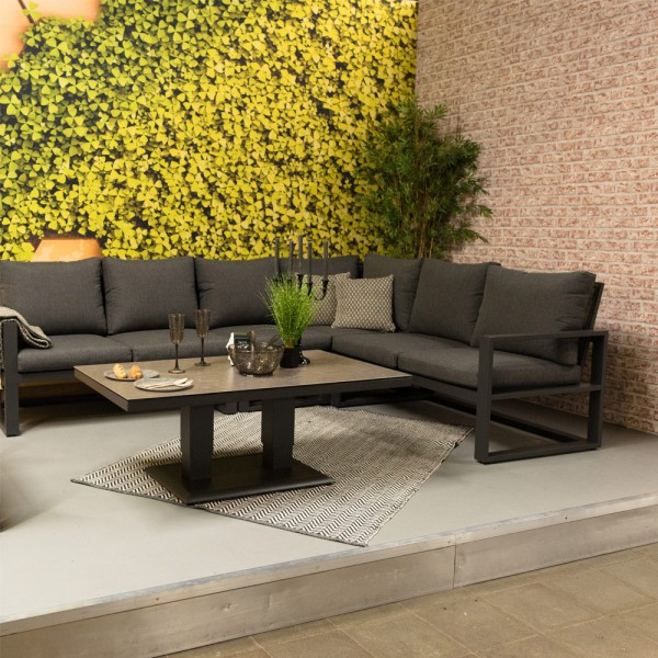 STRANDFLAIR® Lounge Sevilla Aluminium | by gartenmoebel-fockenberg.de