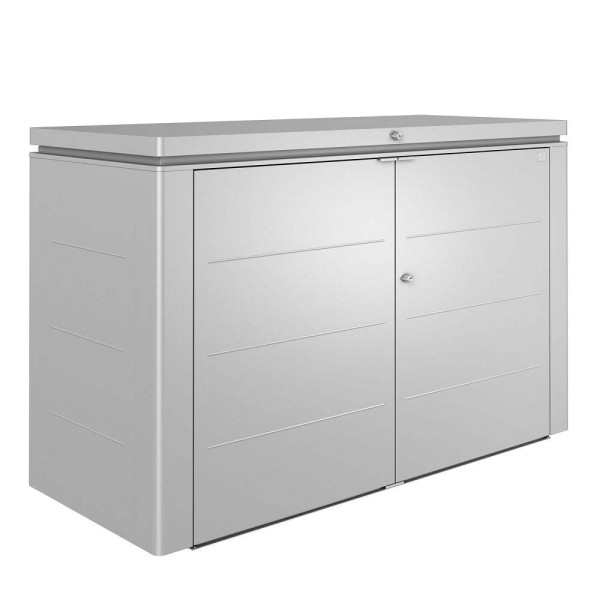 BIOHORT HighBoard 200 silber-metallic - 9003414720251 | by gartenmoebel-fockenberg.de