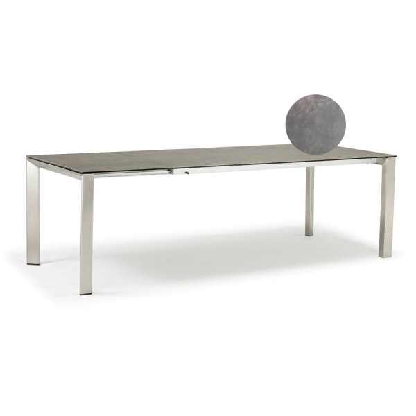 STRANDFLAIR® Ausziehtisch La Gomera grau