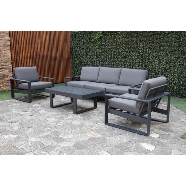 STRANDFLAIR® Lounge-Set Pala Aluminium | by gartenmoebel-fockenberg.de