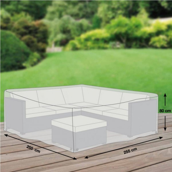 GWM Schutzhülle für Loungegruppe L 255x255x70cm - 4260270623453 | by gartenteiche-fockenberg.de