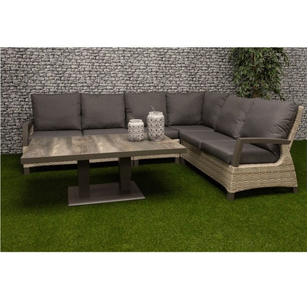 STRANDFLAIR® Lounge-Set Almeria Polyrattan | by gartenmoebel-fockenberg.de