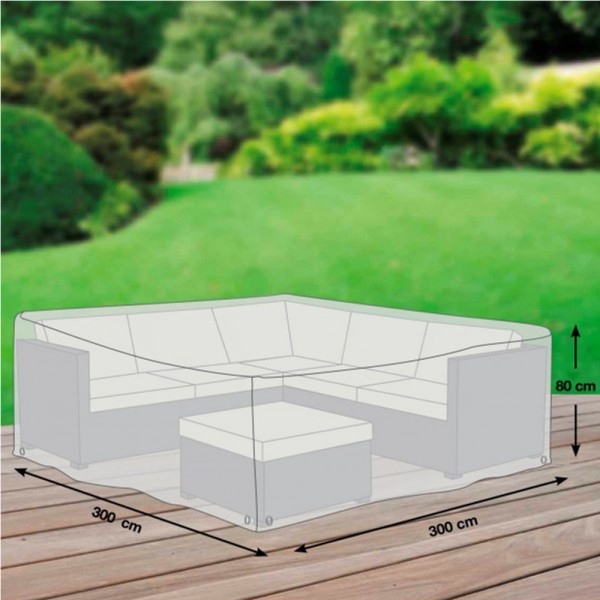 GWM Schutzhülle für Loungegruppe L 300x300x70cm - 4260270623583 | by gartenteiche-fockenberg.de