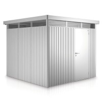BIOHORT Gerätehaus HighLine H4 275x275 mit Einzeltüre silber-metallic - 9003414830509 | by gartenmoebel-fockenberg.de BIOHORT Gerätehaus HighLine H4 275x275 mit Einzeltüre silber-metallic - 9003414830509 | by gartenmoebel-fockenberg.de