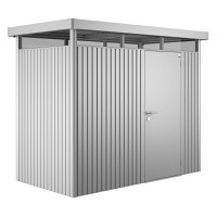 BIOHORT Gerätehaus HighLine H1 275x155 mit Einzeltüre silber-metallic - 9003414830202 | by gartenmoebel-fockenberg.de BIOHORT Gerätehaus HighLine H1 275x155 mit Einzeltüre silber-metallic - 9003414830202 | by gartenmoebel-fockenberg.de