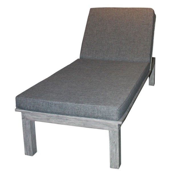 STRANDFLAIR® Strandliege Bali Teak | by gartenmoebel-fockenberg.de