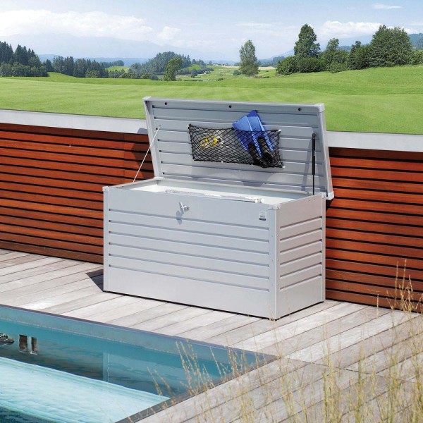 BIOHORT FreizeitBox 130 silber-metallic - 9003414640405 | by gartenmoebel-fockenberg.de