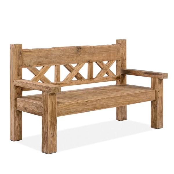 STRANDFLAIR® Bank Uri Teak | by gartenmoebel-fockenberg.de