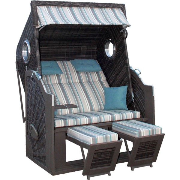 DEVRIES Strandkorb Cliff XL Sun HL, Design 456