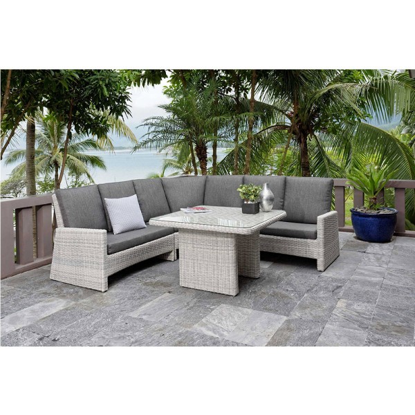 STRANDFLAIR® Lounge-Set Havanna Polyrattan | by gartenmoebel-fockenberg.de